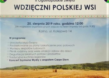 II Ogólnopolskie Święto - WDZIĘCZNI POLSKIEJ WSI