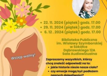 Biblioteka Publiczna w Sokółce  zaprasza na cykl spotkań pod hasłem „Piątki z Psychobiologią”.