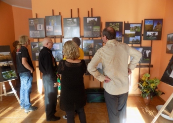 Wernisaż fotograficzny w sokólskiej bibliotece