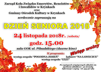 Dzień Seniora 2018 w Krynkach
