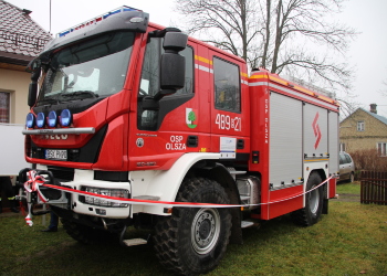 W Olszy mają nowy wóz strażacki