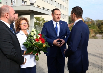 Wizyta Prezesa Rady Ministrów w sokólskim szpitalu