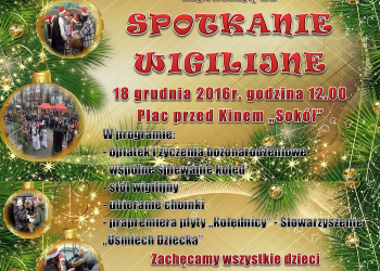 Spotkanie wigilijne w Sokółce