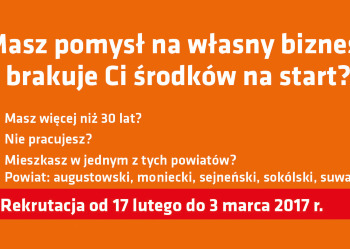 Koniec terminu składania wniosków do projektu „Własny biznes szansą na lepsze jutro”