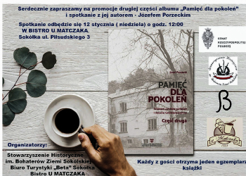Promocja 2. cz. albumu J. Porzeckiego - "Pamięć dla pokoleń - Szlakiem zamków, pałaców i dworów Grodzieńszczyzny"