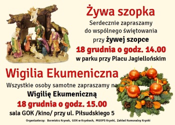 Wigila ekumeniczna w Krynkach