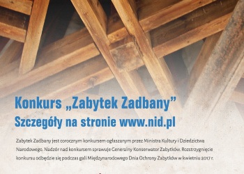 Konkurs - Zabytek Zadbany